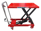 Hydraulic lift table - 440lbs capacity